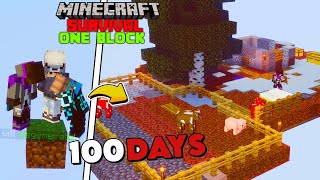 Surviving 100 Days on a Single Block in Minecraft – Our Ultimate Challenge