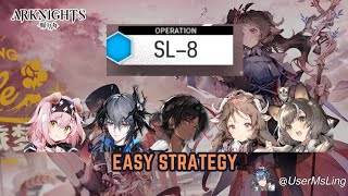 SL-8 | [Arknights] | So Long, Adele | Event Stage | Easy Strategy