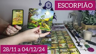 ♏ ESCORPIÃO ⦁ 28/11 a 04/12/24 ⦁ 🤬✋🤫 NÃO DECIDA/FALE NA RAIVA QUEREM ARRUMAR PRA SUA CABEÇA.