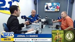 Jornal da Manhã - 24/01/2025 | WhatsApp 3271-4092. #Compartilhe #ConstelacãoFM