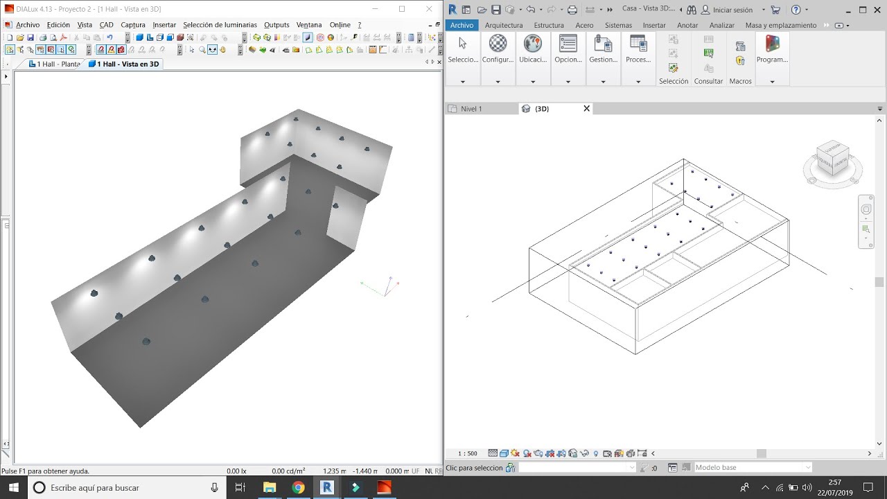 Revit Dialux Plugin Import Export BIM MEP - YouTube