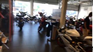 NYDUCATI: Buying a Tshirt at Ducati San Francisco aka Munroe Motors