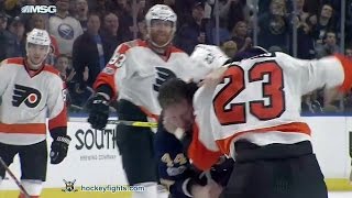 Brandon Manning vs Nicolas Deslauriers Jan 10, 2017