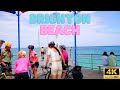 Brighton Beach, Adelaide [4K] | Santos Tour Down Under | Virtual Walk Tour - 60fps | Australia