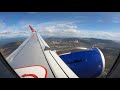 sky express airbus a320neo full flight ath her brand new aircraft gopro wing engine view 5k