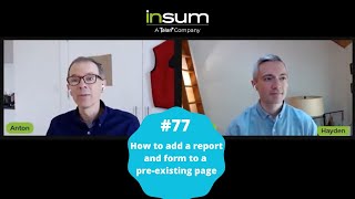 APEX Instant Tips #77: How to add a report and form to a pre-existing page