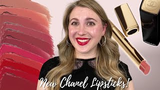 CHANEL ROUGE ALLURE L'EXTRAIT LIPSTICKS - 11 Shades, Swatches \u0026 Comparisons