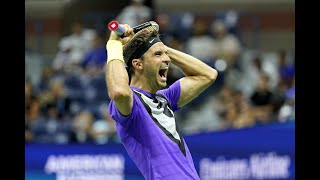 Roger Federer vs Grigor Dimitrov | US Open 2019 Quarterfinal Highlights