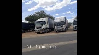 At Namibia Windhoek waiting to offload