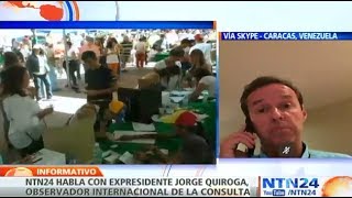 “A pesar del sabotaje del régimen de Maduro fue un ejercicio cívico": Jorge ‘Tuto’ Quiroga