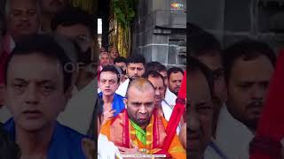 Deva Darshan of HH Shrimad Samyamindra Thirtha Swamiji at Tirumala Tirupati Devastanam