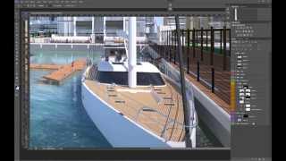 01| WATER - architectural 3D visualisation tutorial by Vyonyx for Gobotree