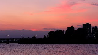 【夕日が沈むと、心も静まる】癒しの景色・リラックスヒーリング・自然風景映像