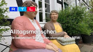 Alltagsmenschen: Die bekannten Skulpturen stammen aus NRW | RTL WEST, 23.05.2024