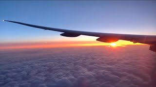 상트페테르부르크에서 모스크바를 거쳐서 인천까지 아름다운 비행 Beautiful Flying from Saint Petersburg to Incheon