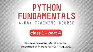 Python Training - Defining Functions