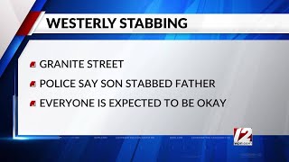 Westerly man allegedly stabbed by son