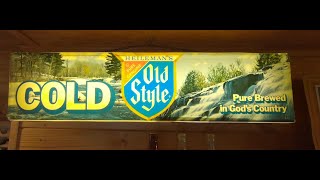 Old Style Beer Vintage Lighted Sign