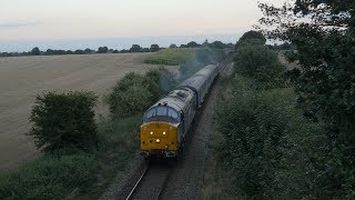 DRS 37422 powers past Strumpshaw - 2P33