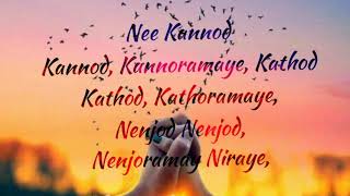nee kannodu kannodu kannoram song status with Lyrics 😊