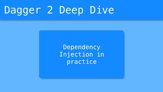 Dagger 2 Deep Dive (2/55) - Dependency Injection In Practice
