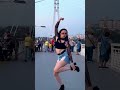 #shorts it was risky | dally in public #dally #hyolyn #dance #cover #inpublic