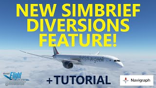 New Simbrief Diversion / Alternate Airport Features Explained for Short \u0026 Long Haul! [Tutorial]