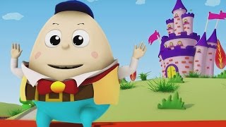 Humpty Dumpty Sat On A Wall | Nursery Rhymes | Kids Songs | Baby Videos