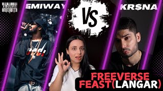 PAKISTANI REACTS TO | FREEVERSE FEAST (LANGAR) : KR$NA | Music By RAFTAAR | KALAMKAAR