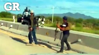 Desatan balacera con policías en Sonora