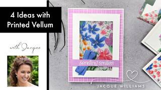 4 Ways To Use Botanical Berries Printed Vellum