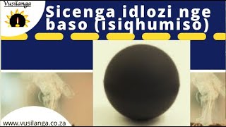 Sicenga amathamsanqa/inhlanhla edlozini (esihlweleni)