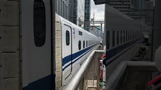 東海道線新幹線n700系A東京駅発車