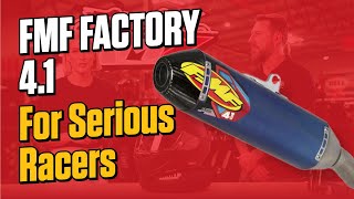 FMF Factory 4.1 Exhaust Review - AMX Product Insights with Riana Crehan