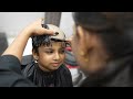 HEAD SHAVE A CUTE SMALL BOY | HEAD SHAVE WITH MISS BARBER | MISS BARBER