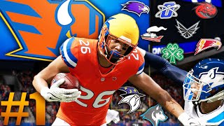 I Relocated All 32 Teams & Did a Fantasy Draft! Madden 24 Anchorage Bisons Relocation Franchise Ep 1