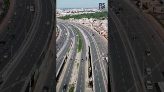 Delhi Meerut Expressway is 96 km long 14 Lane expressway, connecting #Delhi with #Meerut India 🇮🇳