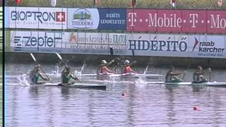 2006 Sprint Canoe World Champ  Szeged K2M 500m Final ,last 200m