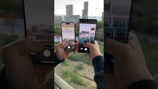 iPhone 14 Pro Vs Samsung S22 Ultra ZOOM TEST! 🔥😳 #shorts