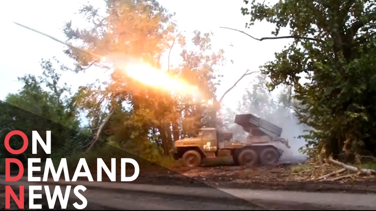 Ukraine War New Footage Shows Fierce Frontline Fighting Youtube