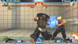 Infiltration (Gouken) vs (Guile) Dieminion TOP 16 EVO 2012