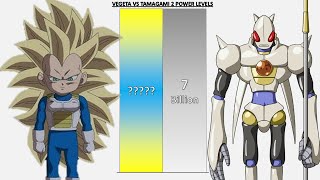 SSJ3 Vegeta VS Tamagami 2 POWER LEVELS - Dragon Ball Daima/Dragon Ball Z/Dragon Ball Super