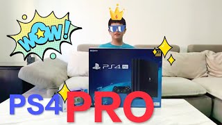 [sun夏天] 2018 SONY PS4 PRO 開箱 4K高畫質 1TB大容量 介紹