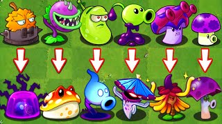 PvZ2 Discovery - Every Plants Evolution WEAK - STRONG - Ver 10.5.2