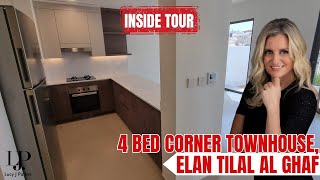 Tour INSIDE an Elan 4 bed Corner Townhouse, Tilal Al Ghaf