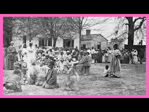 When were slaves freed in Virginia?