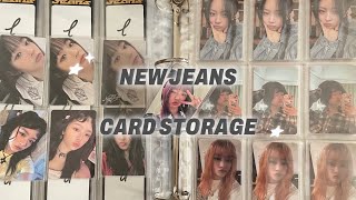 【トレカ収納】newjeans/ハニ/トレカ収納/トレカ整理/雑談