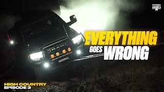 High Country Episode 3 | RAM 2500 Nearly Slides Off A Mountain! EXTREME NIGHT RE