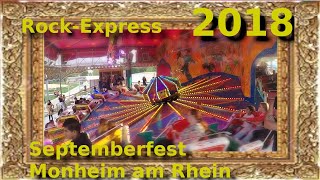 Septemberfest 2018 - Monheim am Rhein -  Berg- und Talbahn Rock-Express - Eul