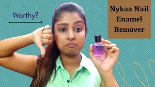 Nykaa Dual Tone Nail Enamel Remover | Nail Polish Remover Review | Anwesha